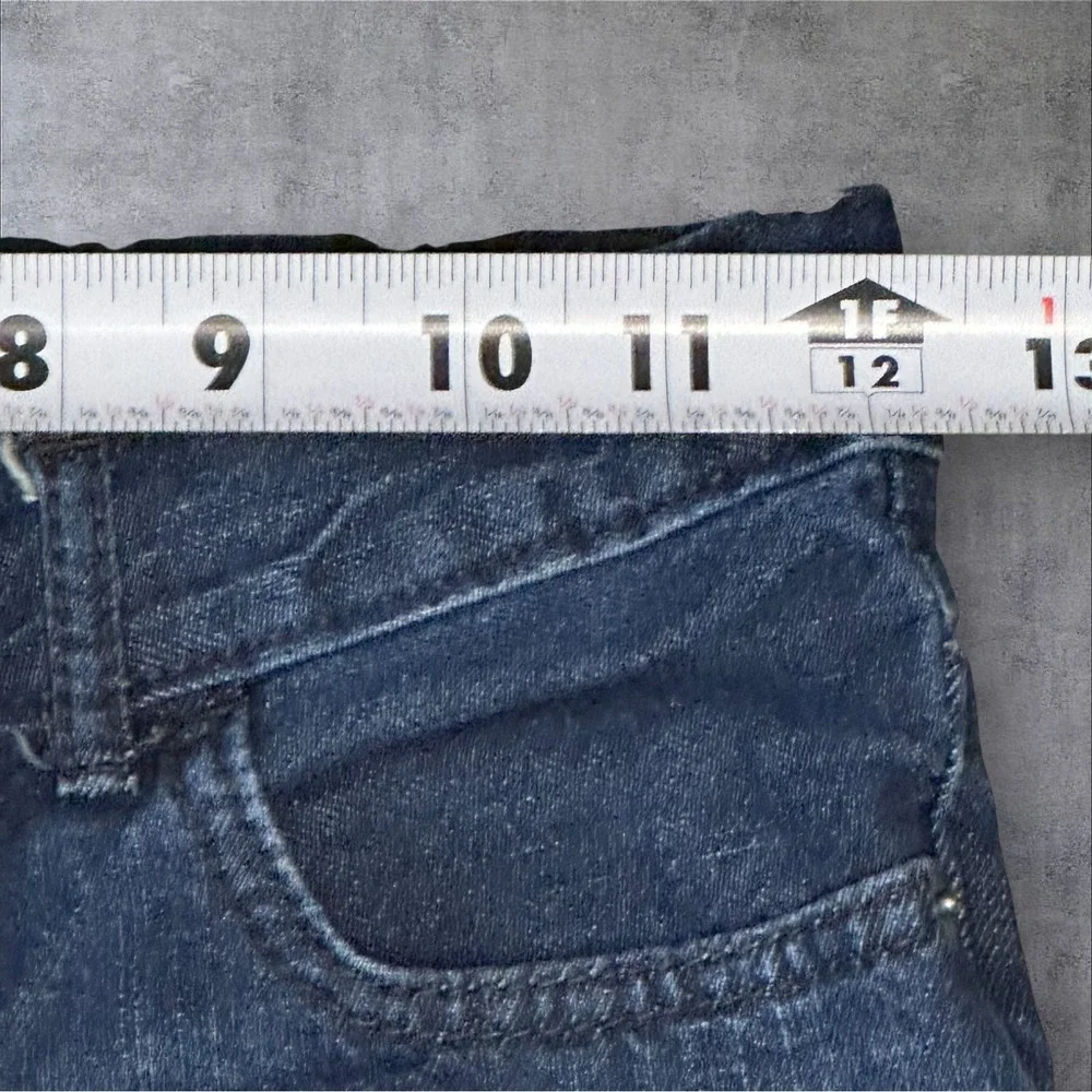 Childrens Place Boys Straight Fit Denim Jeans 7 Husky Blue Wash Adjustable Waist